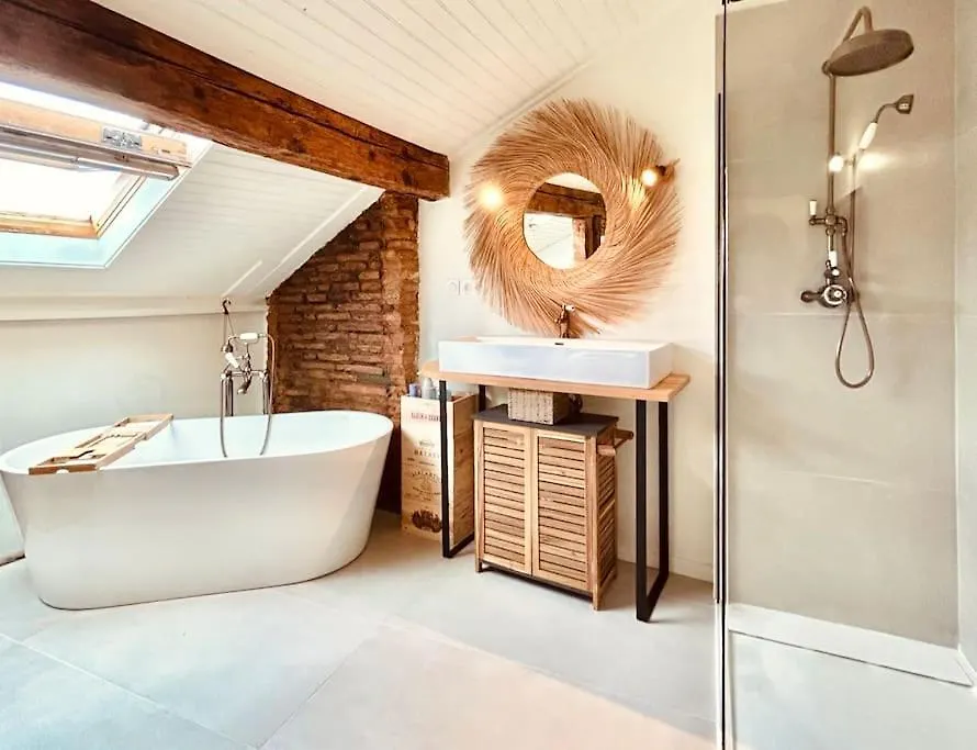 Les Puits Clos : Magnifique T2 Sous Les Toits 툴루즈